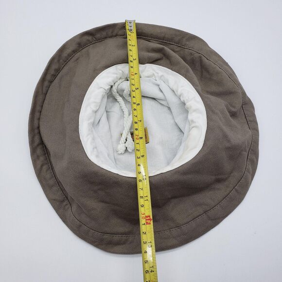 Scala Collezione Hat Bucket Womens One Size Khaki Packable Sun Brim Drawstring - Picture 6 of 7